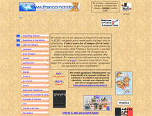 Tablet Screenshot of francomondo.it